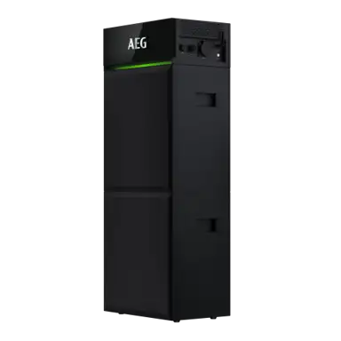 AEG Solarcube met twee units in de woonkamer