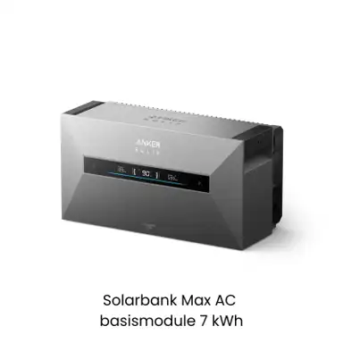Anker SOLIX Solarbank Max AC, basisunit (7 kWh)